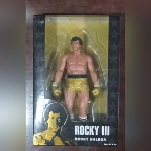 NECA Rocky III Series 1 40th Anniversary Boxing Action Figure